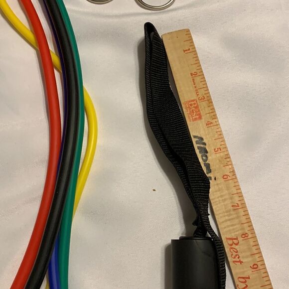 46 inch resistance bands and accessories (See photos).  Unisex - Picture 6 of 10